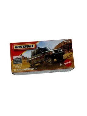 Matchbox 2017 Toyota Land Cruiser 78 Diecast Car New In Box